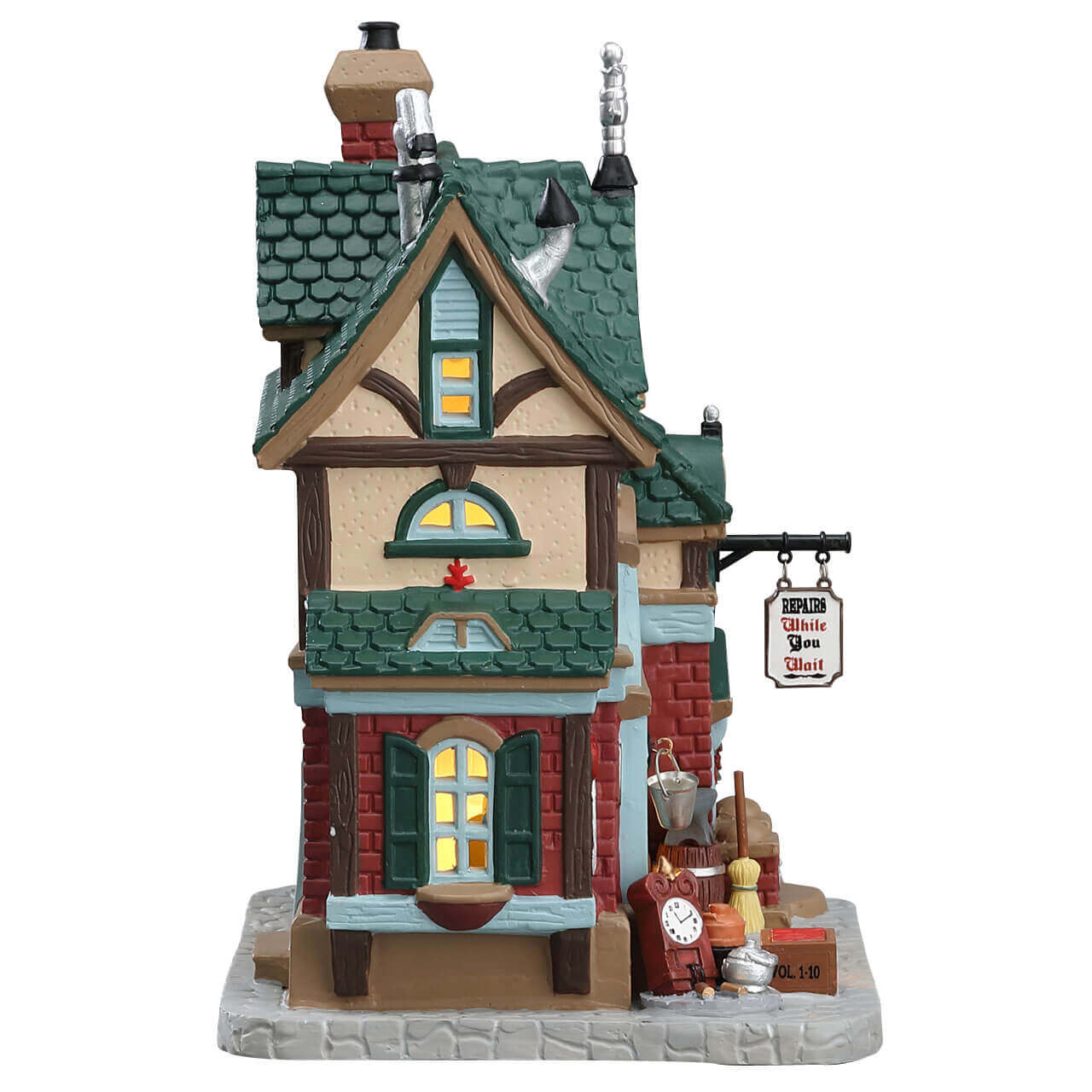 lemax-theo-s-tinker-shop-boutique-atelier-miniature image 3