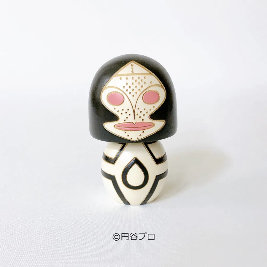 usaburo-kokeshi-ultraman-dada-alien-figurine-yura-koro-100-mm image 1