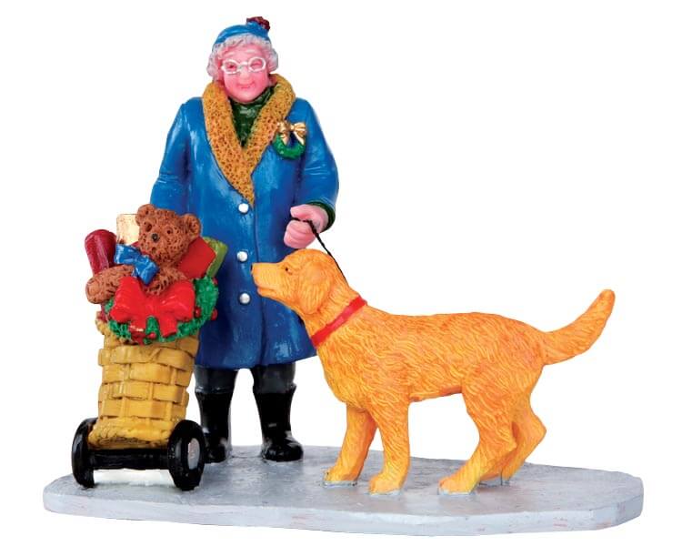 lemax-shopping-grandma-figurine-miniature-village-de-no-l image 2
