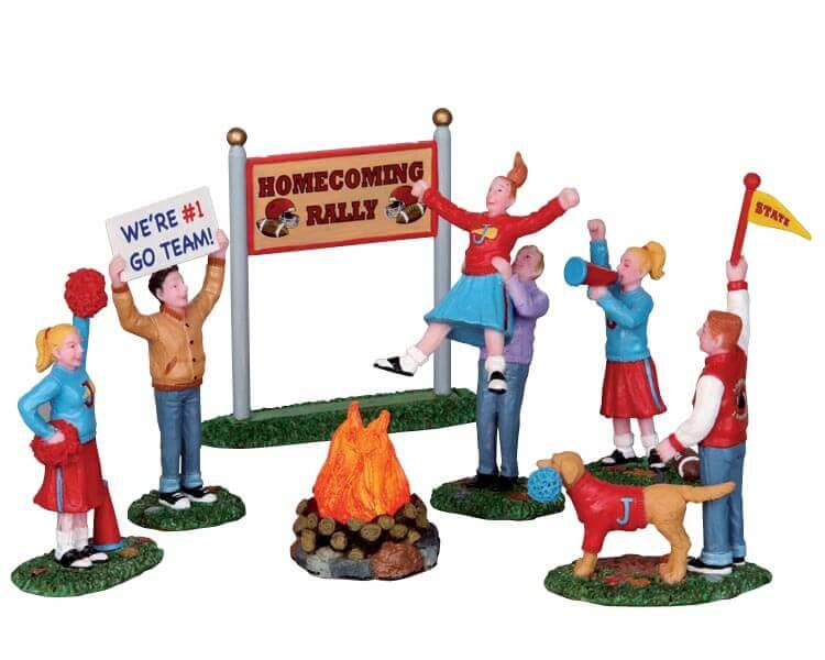 lemax-homecoming-bonfire-sc-ne-miniature-feu-de-camp image 1