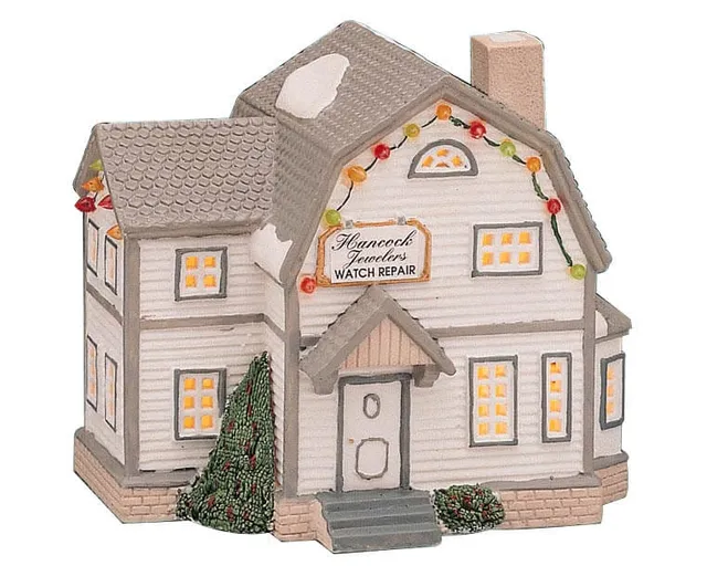 lemax-hancock-jewelers-b-timent-miniature-bijouterie-lumineux image 1