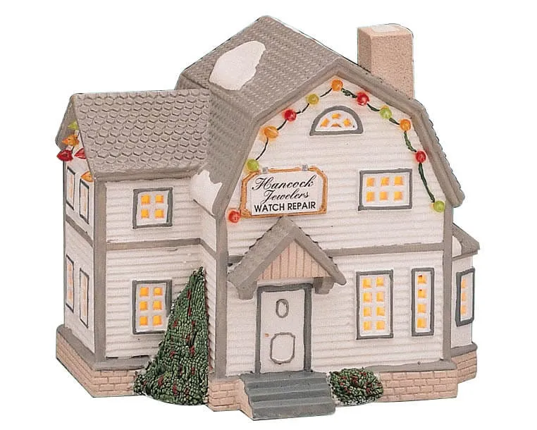 lemax-hancock-jewelers-b-timent-miniature-bijouterie-lumineux image 1