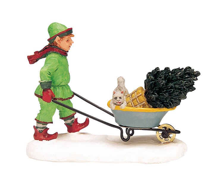 lemax-catch-a-ride-elf-miniature-lutin-de-no-l image 1