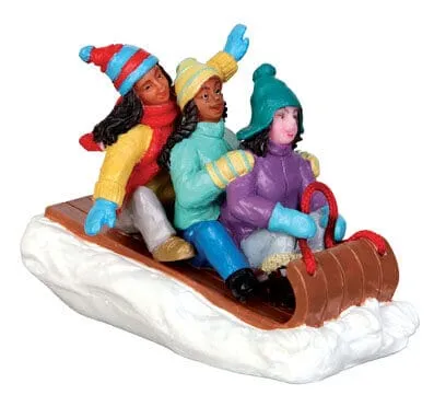lemax-snow-day-figurine-miniature-jeux-de-neige image 1