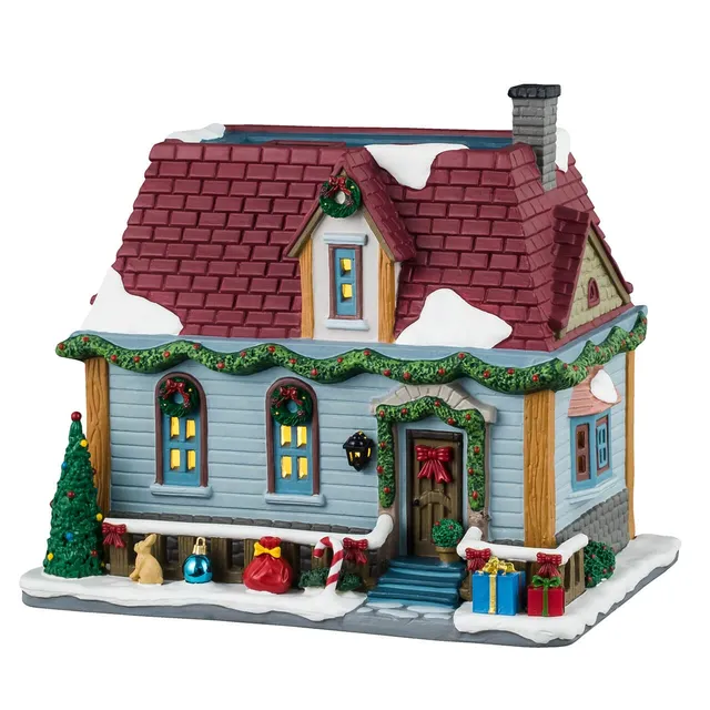lemax-smythe-residence-chalet-miniature-caddington-village image 1