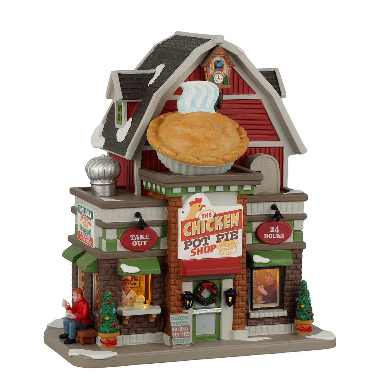 lemax-the-chicken-pot-pie-shop-b-timent-miniature-harvest-crossing image 1