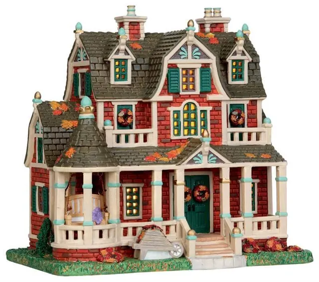 lemax-robinson-house-maison-miniature-de-collection image 1