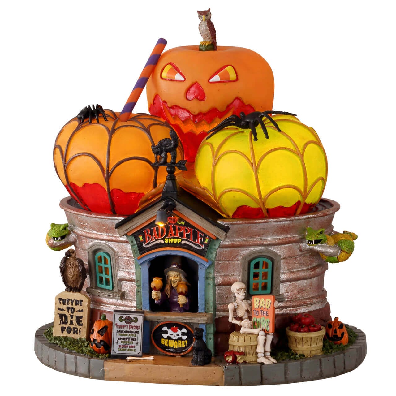 lemax-the-bad-apple-shop-boutique-spooky-town image 1