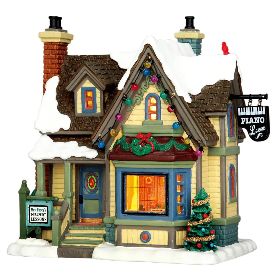 lemax-mrs-posey-s-piano-lessons-sc-ne-piano-miniature image 1