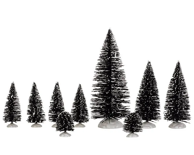 lemax-assorted-pine-tree-sapin-miniature-de-collection image 1