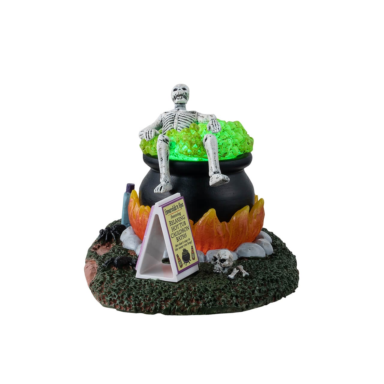 lemax-nothing-like-a-hot-bath-figurine-miniature-spooky-town image 3
