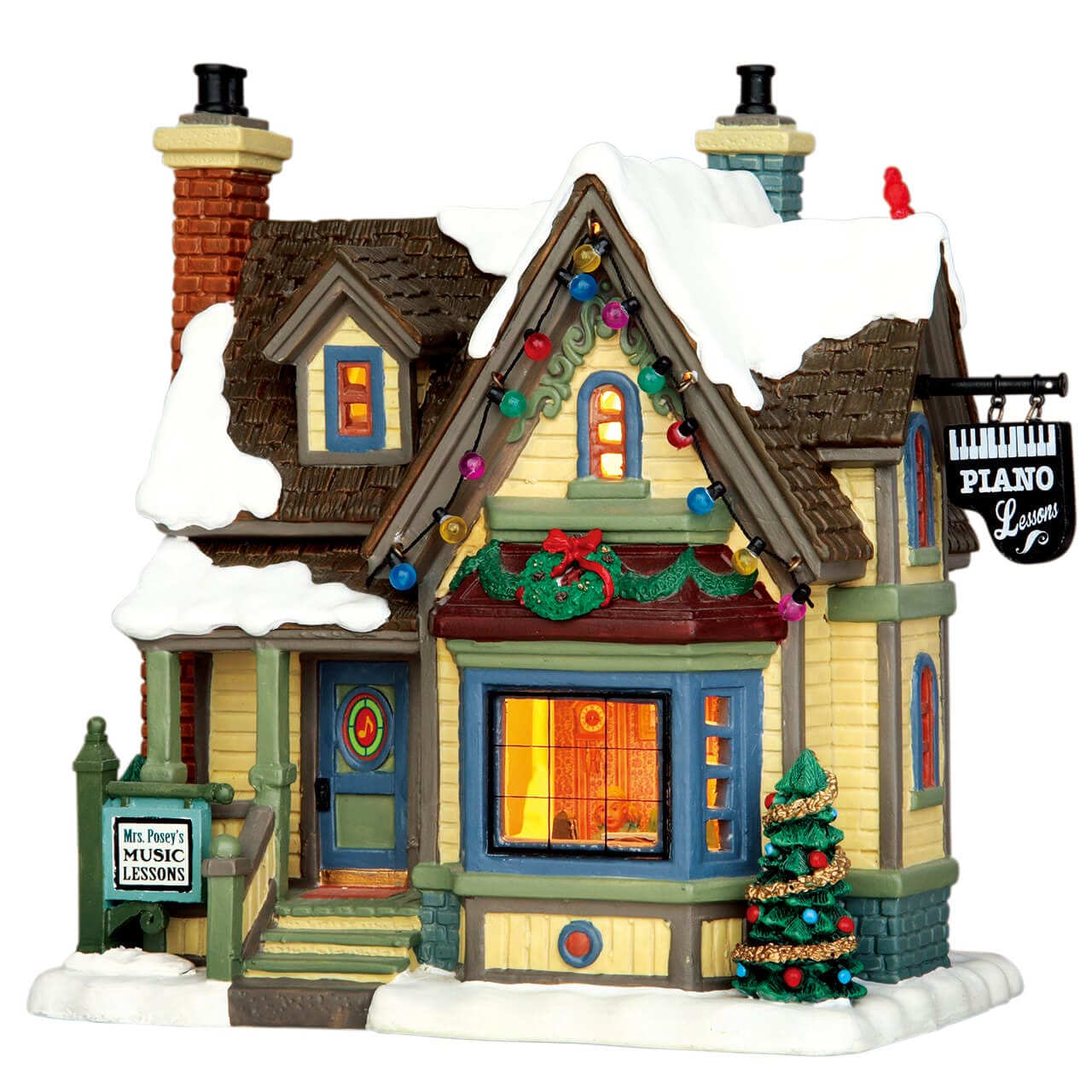 lemax-mrs-posey-s-piano-lessons-sc-ne-piano-miniature image 1