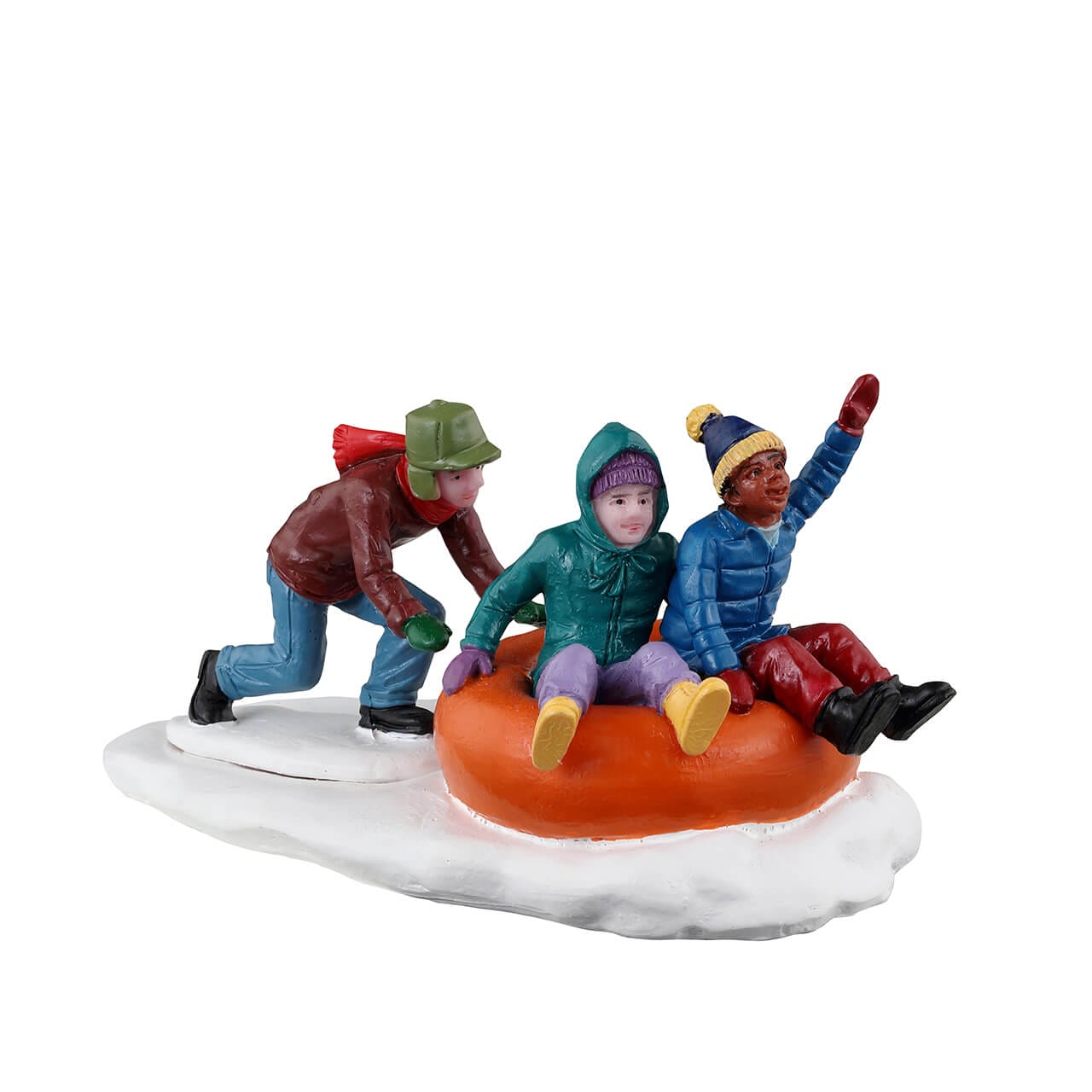 lemax-tubing-trio-figurines-miniatures-sport-d-hiver image 1