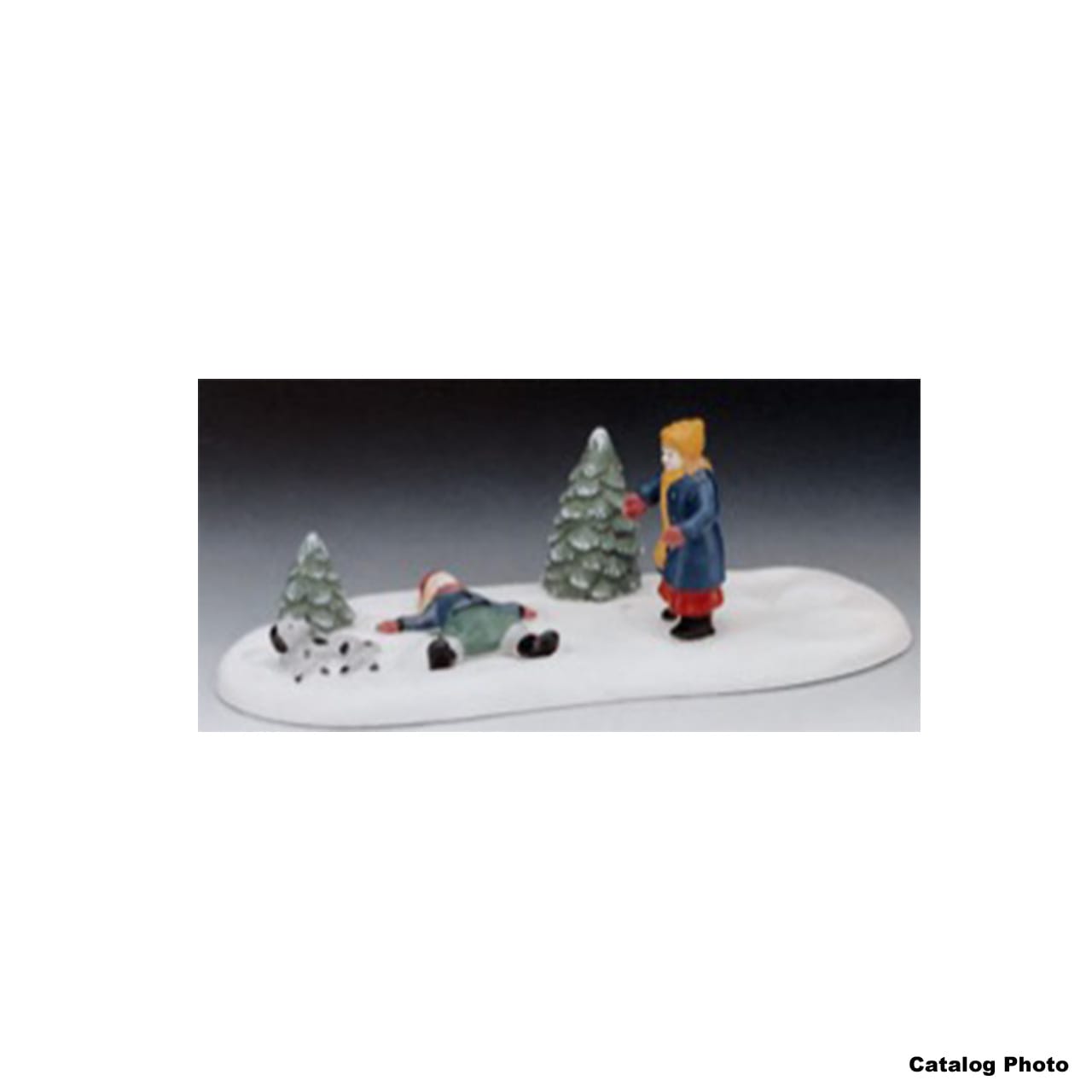 lemax-snow-angels-figurine-miniature-anges-dans-la-neige image 1