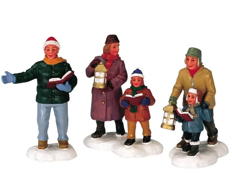 lemax-neighborhood-carolers-figurine-chorale-de-no-l image 1
