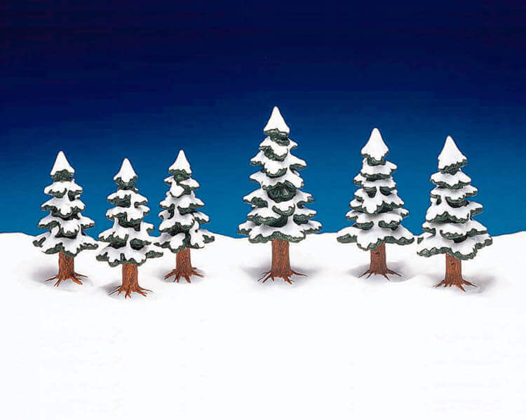 lemax-porcelain-pine-tree-sapin-miniature-en-porcelaine image 1