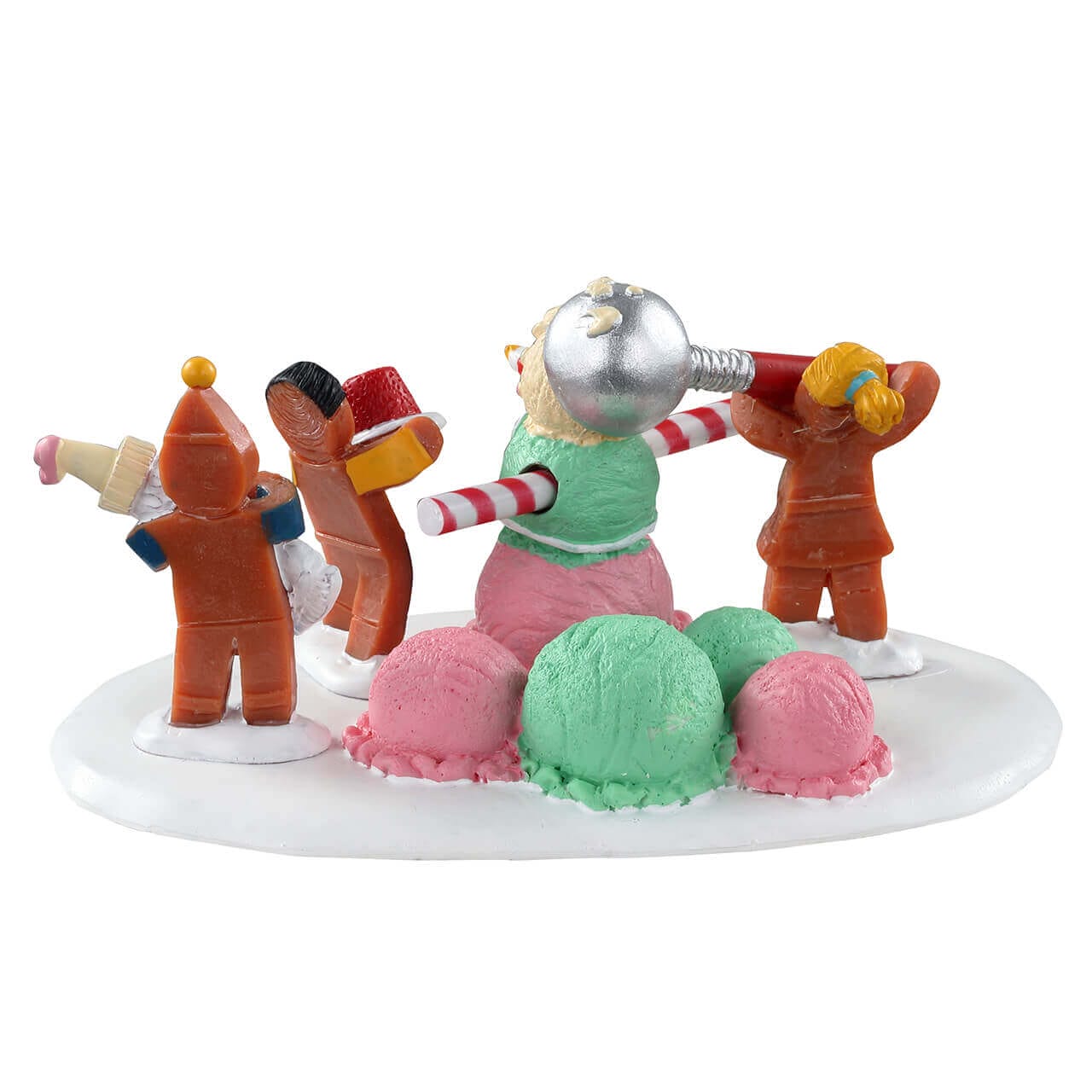 lemax-triple-scoop-snowman-figurine-bonhomme-de-neige-glac image 4