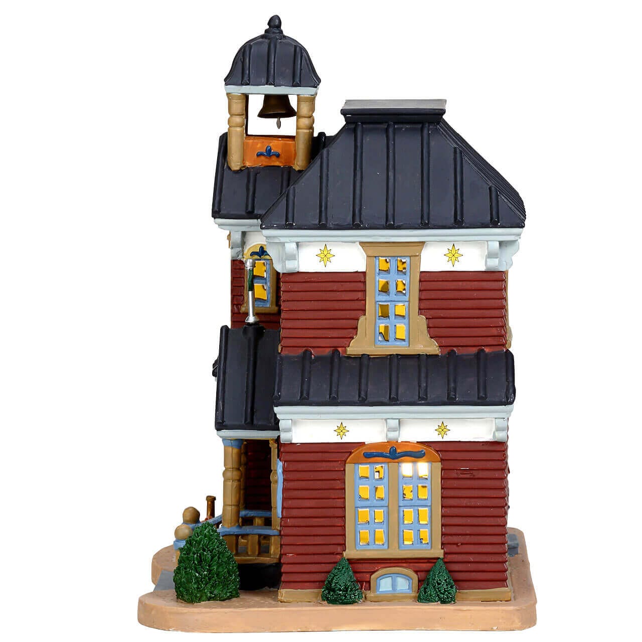 lemax-parkview-school-b-timent-cole-miniature-lumineux image 2