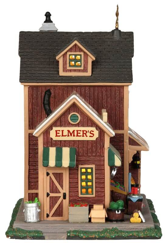 lemax-elmer-s-country-grocery-store-picerie-miniature-lumineuse image 2