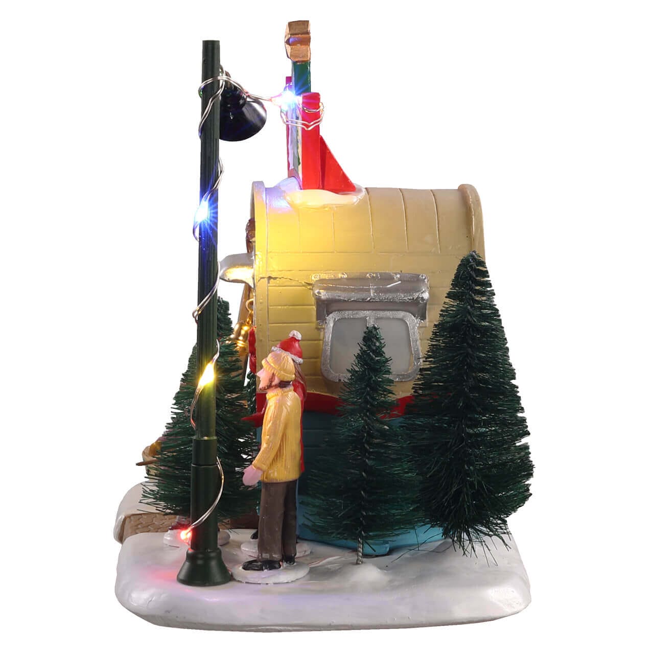 lemax-ted-s-tree-lot-sc-ne-miniature-marchand-de-sapins-led image 3