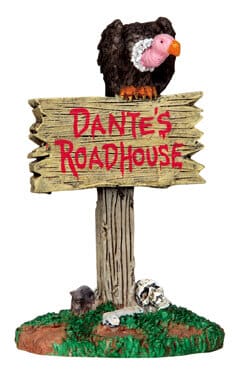 lemax-roadhouse-sign-panneau-lumineux-spooky-town image 2