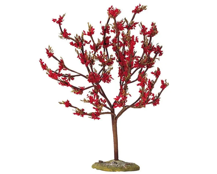 lemax-red-plum-large-arbre-miniature-rouge image 1