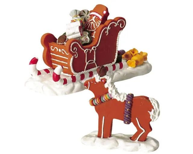 lemax-santa-s-sleighride-figurine-tra-neau-du-p-re-no-l-sugar-n-spice image 1