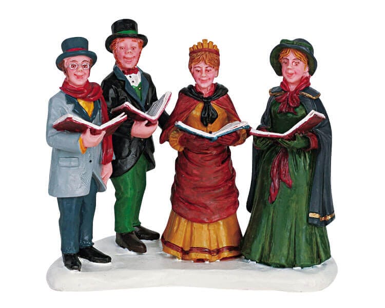 lemax-courtyard-carolers-figurine-village-de-no-l image 1