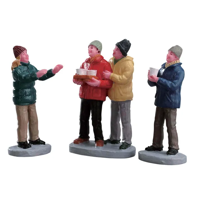 lemax-cider-service-set-de-3-figurines-miniatures-vail-village image 1