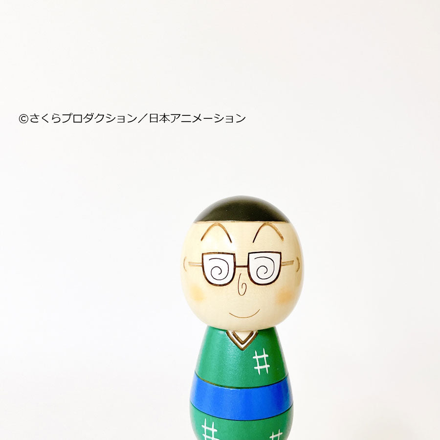 usaburo-kokeshi-chibi-maruko-chan-maruo-figurine-artisanale image 6