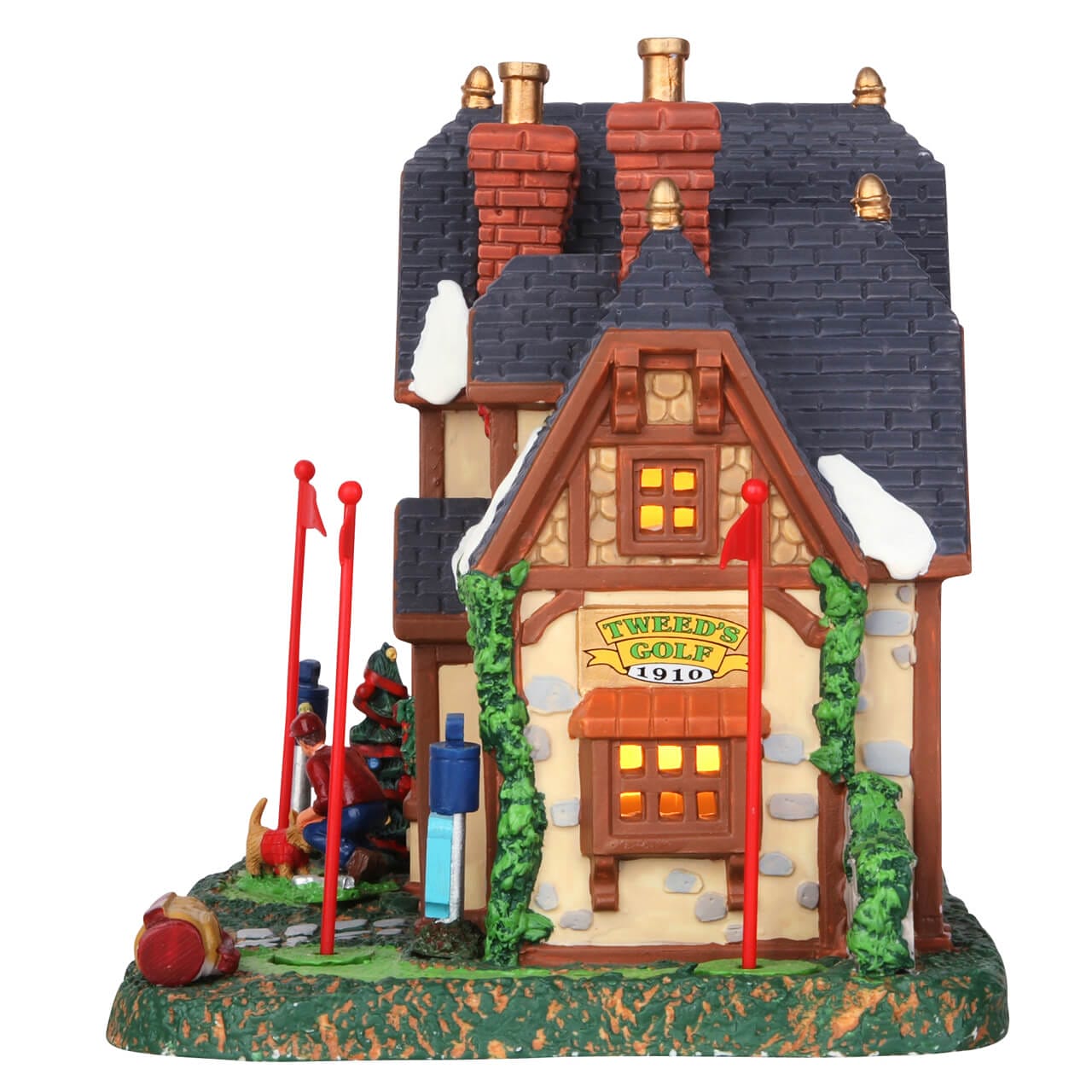 lemax-tweed-s-golf-outfitters-maison-miniature-de-village-de-collection image 2